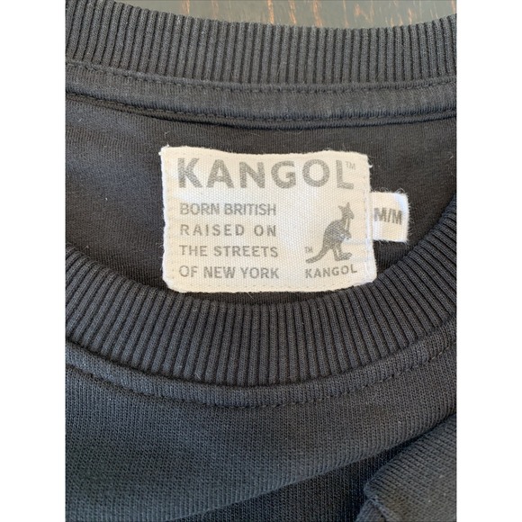 Kangol Crewneck Sweatshirt Black size M‎ embroidered - Picture 13 of 15